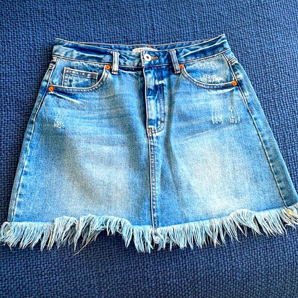 New Jean Mini Skirt - Picture 1 of 5